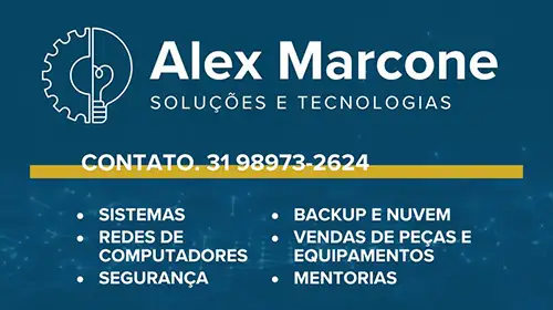 Alex Marcone Soluções e Tecnologia em Pedro Leopoldo
