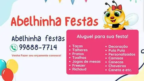 Abelhinha Festas e Personalizados em Pedro Leopoldo - Busca Cartão