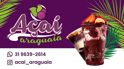 Açaí Araguai em Pedro Leopoldo - Busca Mais