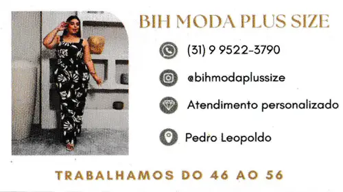 Bih Modas Plus Size em Pedro Leopoldo - Busca Mais