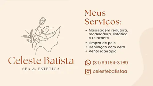 Celeste Batista - Spa & Estética em Pedro Leopoldo - BuscaMais
