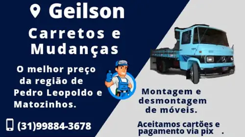 Geilson Carretos e Mudanças