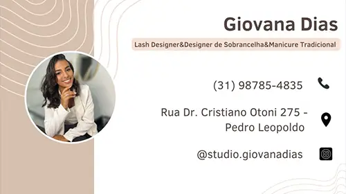 Studio Giovana Dias em Pedro Leopoldo - Busca Mais