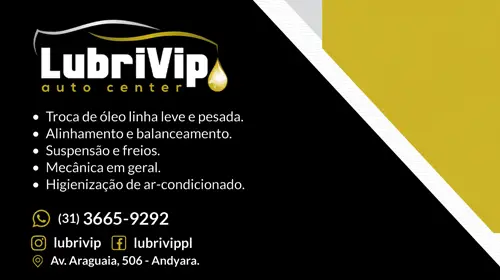 Lubrivip Auto Center em Pedro Leopoldo, Buscamais