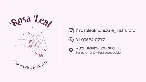 Rosa Leal Manicure em Pedro Leopoldo - Busca Mais