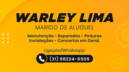 Warley Marido de Aluguel em Pedro Leopoldo - BuscaMais