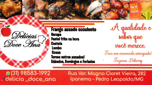 Delicias Doce Ana em Pedro Leopoldo - BuscaMais